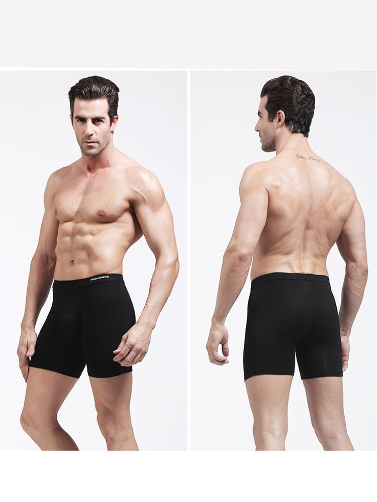 3 Pack Men's High-Stretch Anti-Chafing Quick-Dry Midway Briefs