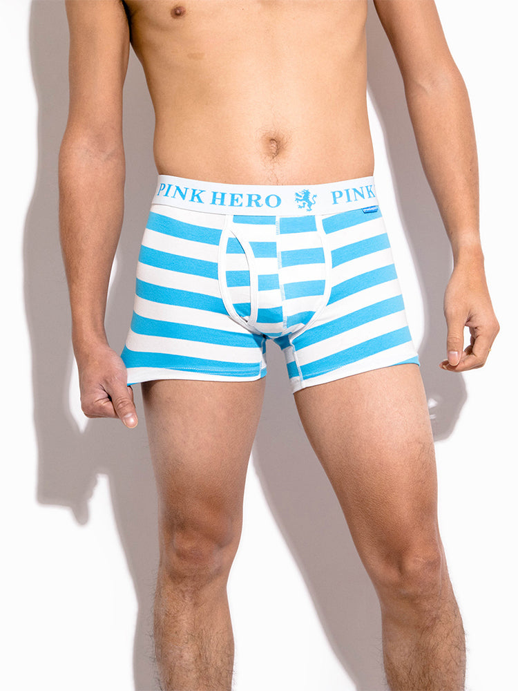 2 Pack European Luxury Brand Personalized Striped Men's Underwear