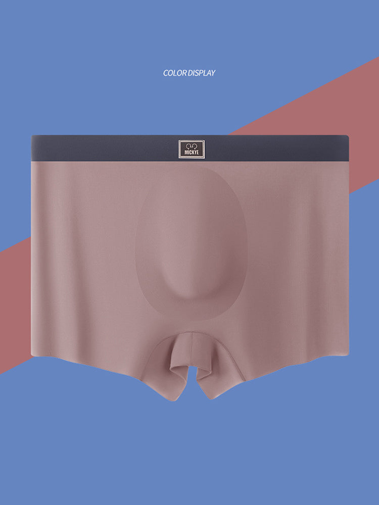 4 Pack Men's Seamless Antibacterial Boxers Briefs