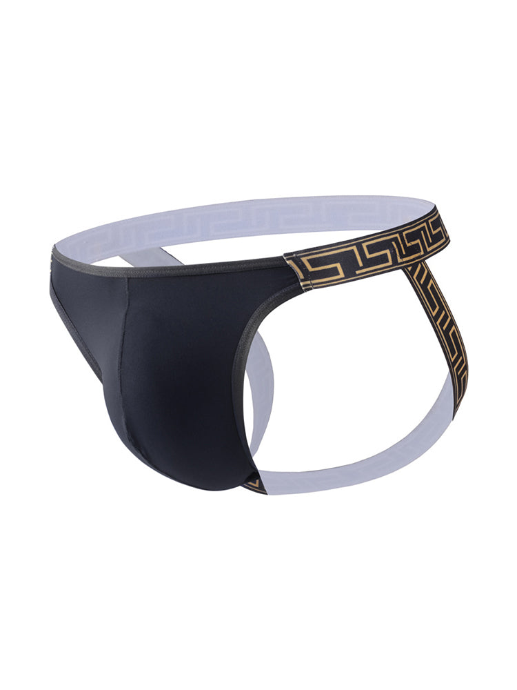 3 Pack Men's Large Pouch Low-Rise Sexy Jockstrap