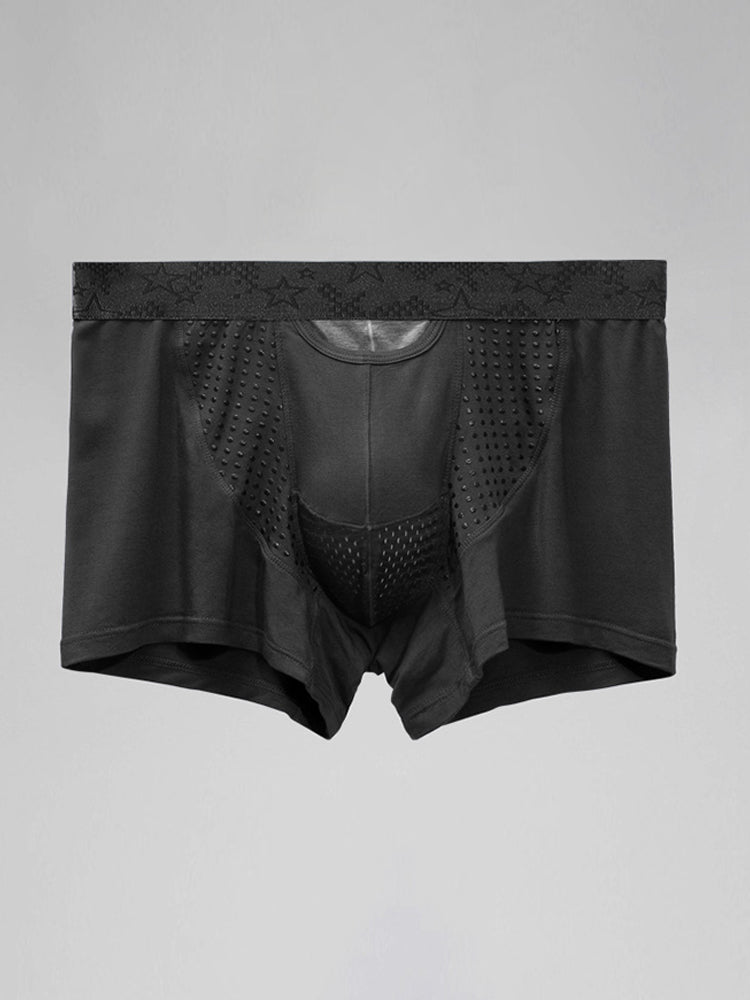 2 Pack Men's Bullet Separation Large Pouch Trunks