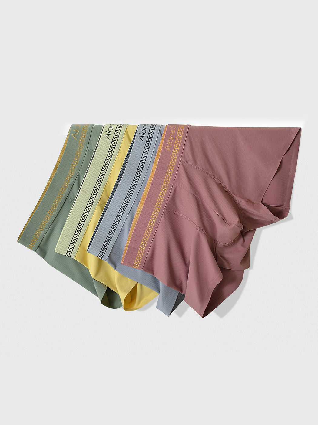 3 Pack Men's Seamless Breathable U Pouch Trunks