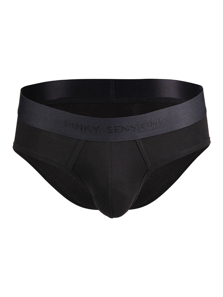 2 Pack Men's Lightweight Cotton Pouch Briefs