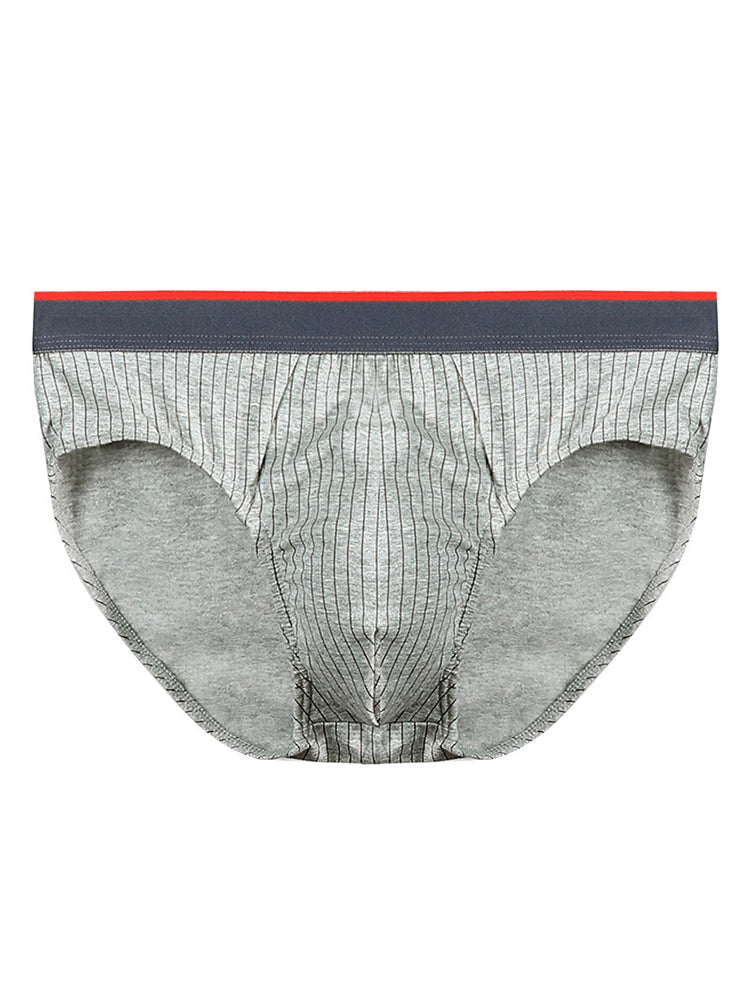 3-pack Men's Antibacterial Pure Cotton Sexy Sports Breathable Underwear