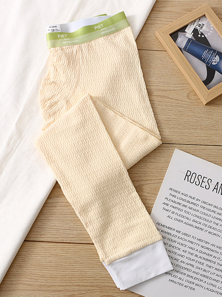 Men's Pure Cotton Breathable Warm Pants