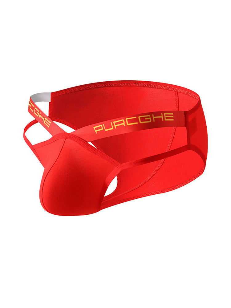 3 Pack Men's Low-Rise Sexy Hollow-Out Bikinis