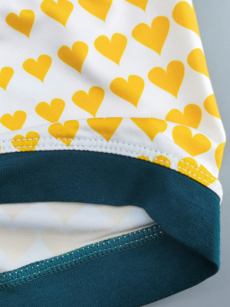 2 Pack Men's Low Rise Sexy Heart U-Shaped Pouch Boxer Briefs