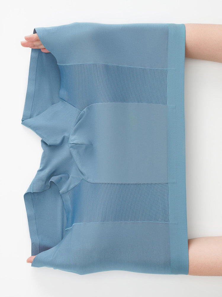 Men's U Convex Pouch Seamless Modal Trunks