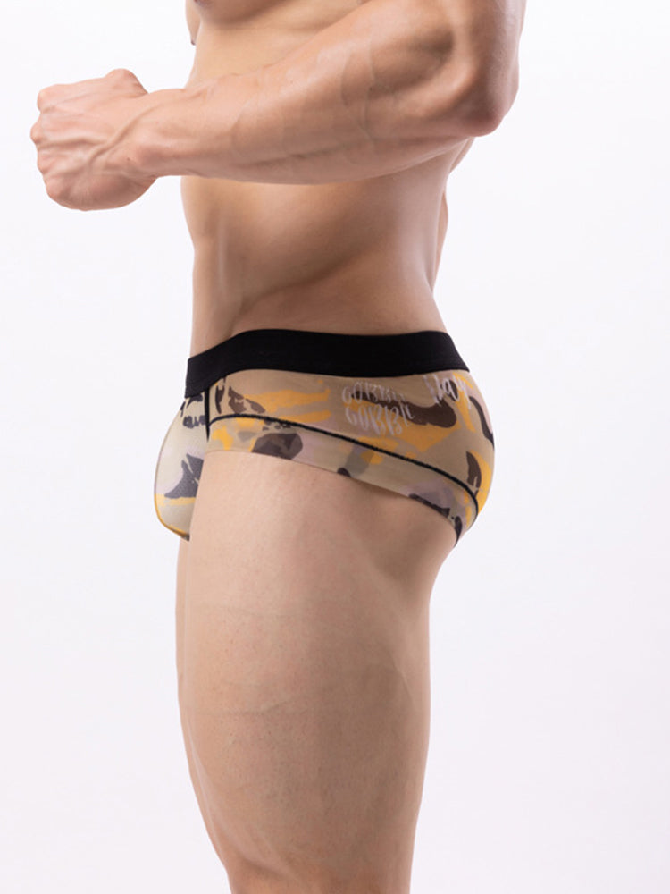 4-pack Men's Double-layer Breathable Mesh Briefs