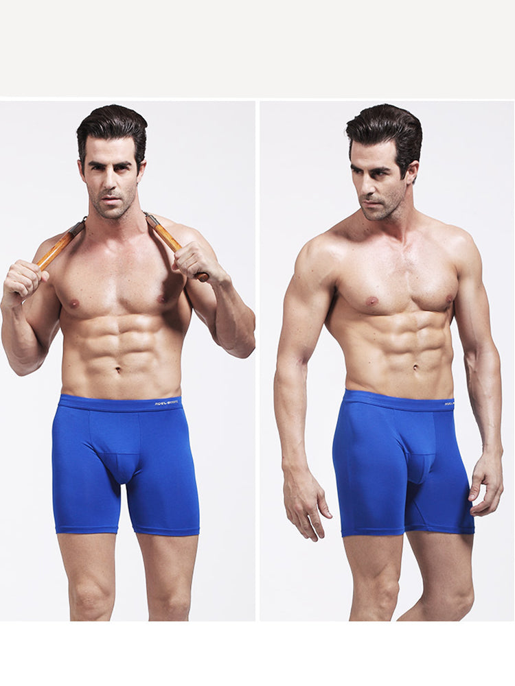 3 Pack Men's High-Stretch Anti-Chafing Quick-Dry Midway Briefs