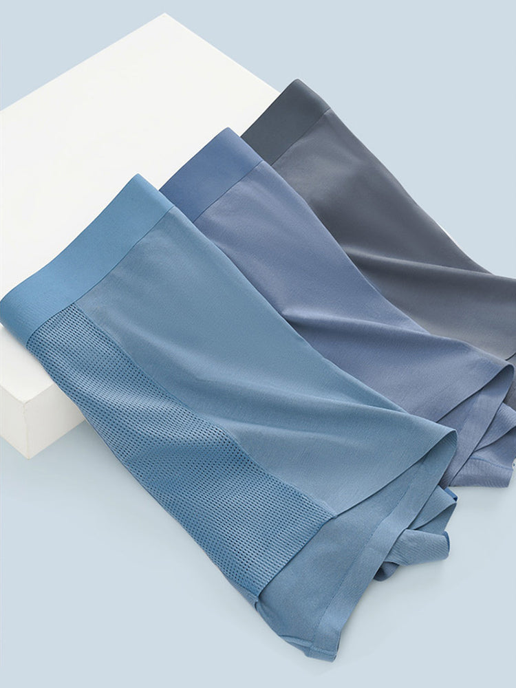 Men's U Convex Pouch Seamless Modal Trunks