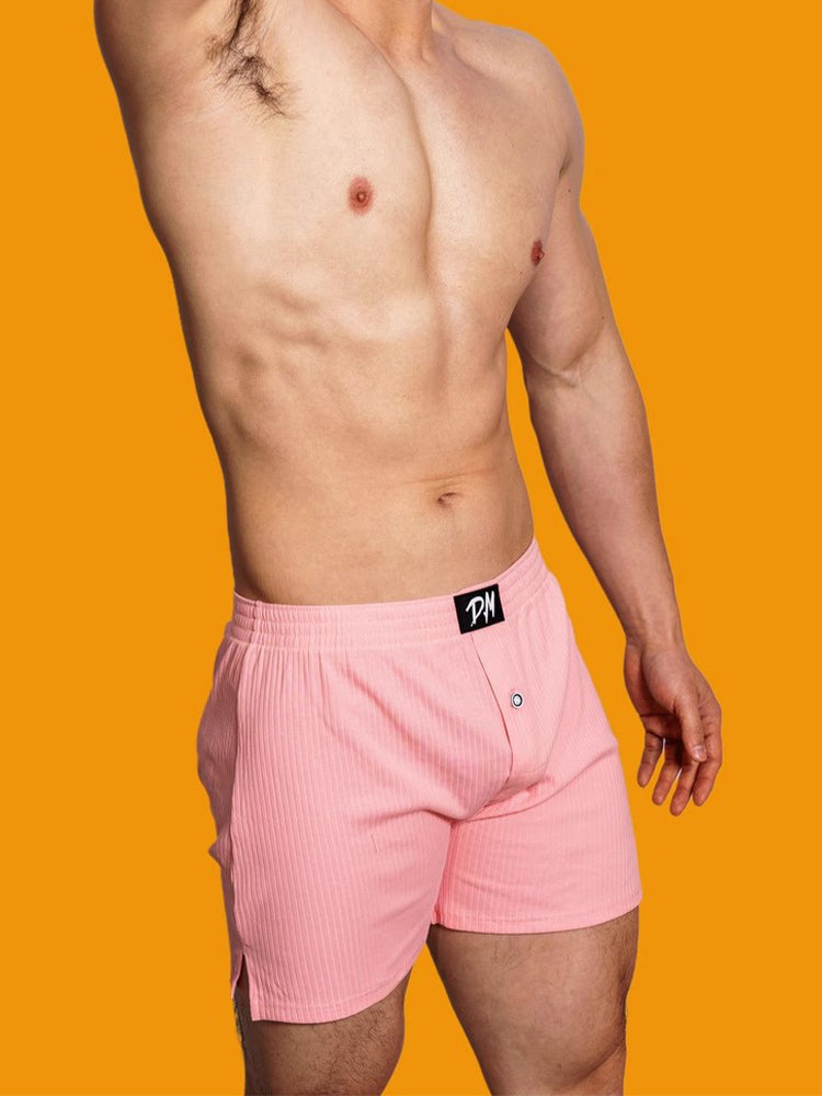 2 Pack Low-Rise Cotton Casual Solid Boxers
