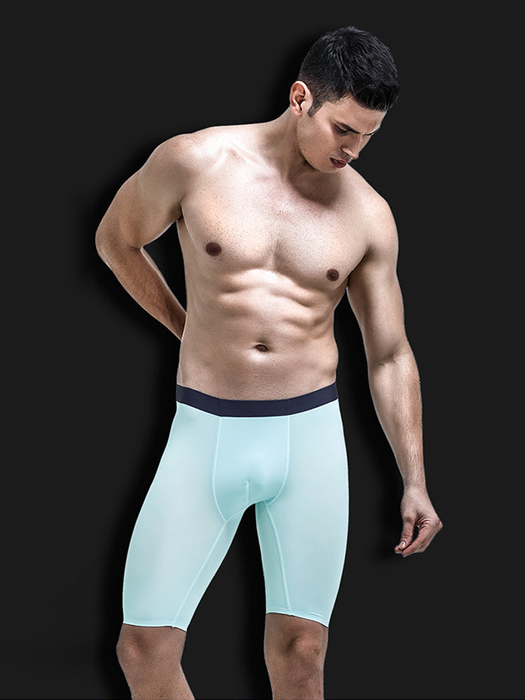 3 Pack Men's Anti-Chafing Seamless Running Briefs