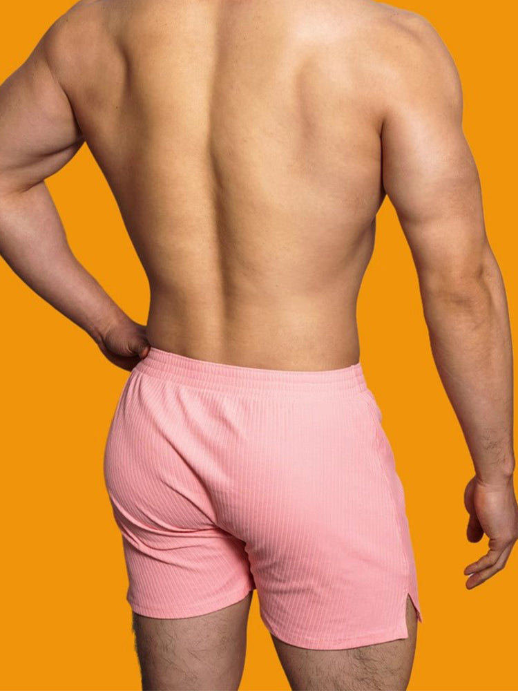 2 Pack Low-Rise Cotton Casual Solid Boxers