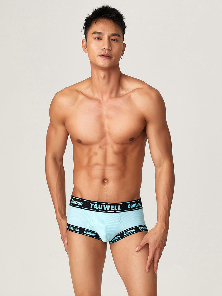 2 Pack Men's Supportive Pouch Low-Rise Trunks