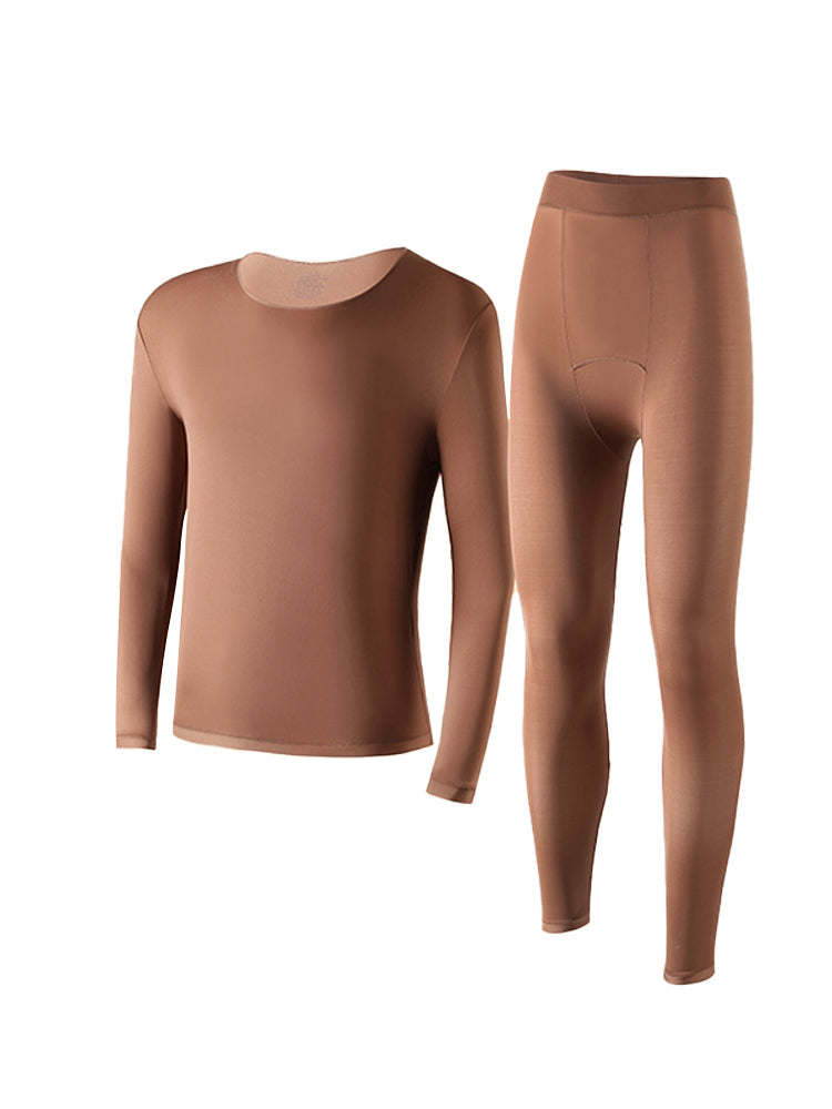 Men's Skin-Friendly Ultra-Thin High-Elastic Anti-Static Thermal Base Layer Tops & Bottoms