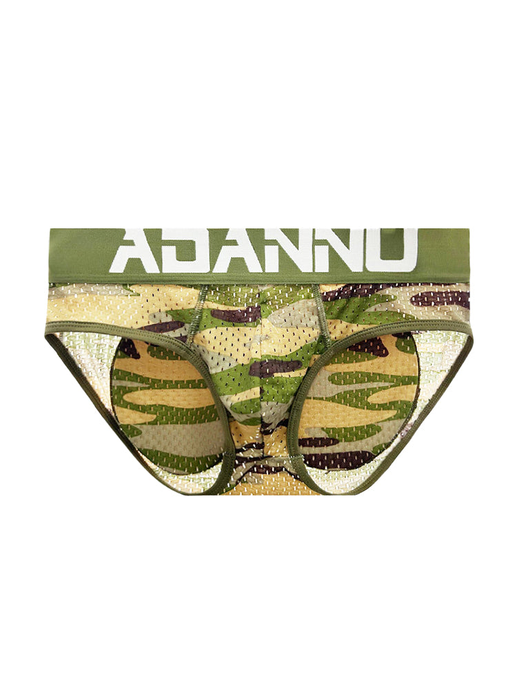 Men's Breathable Mesh Hip-lifting Briefs