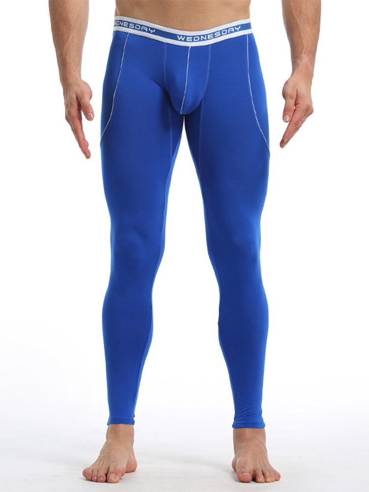 Men's Thermal Pants Bamboo Fiber Casual Thermal Pants