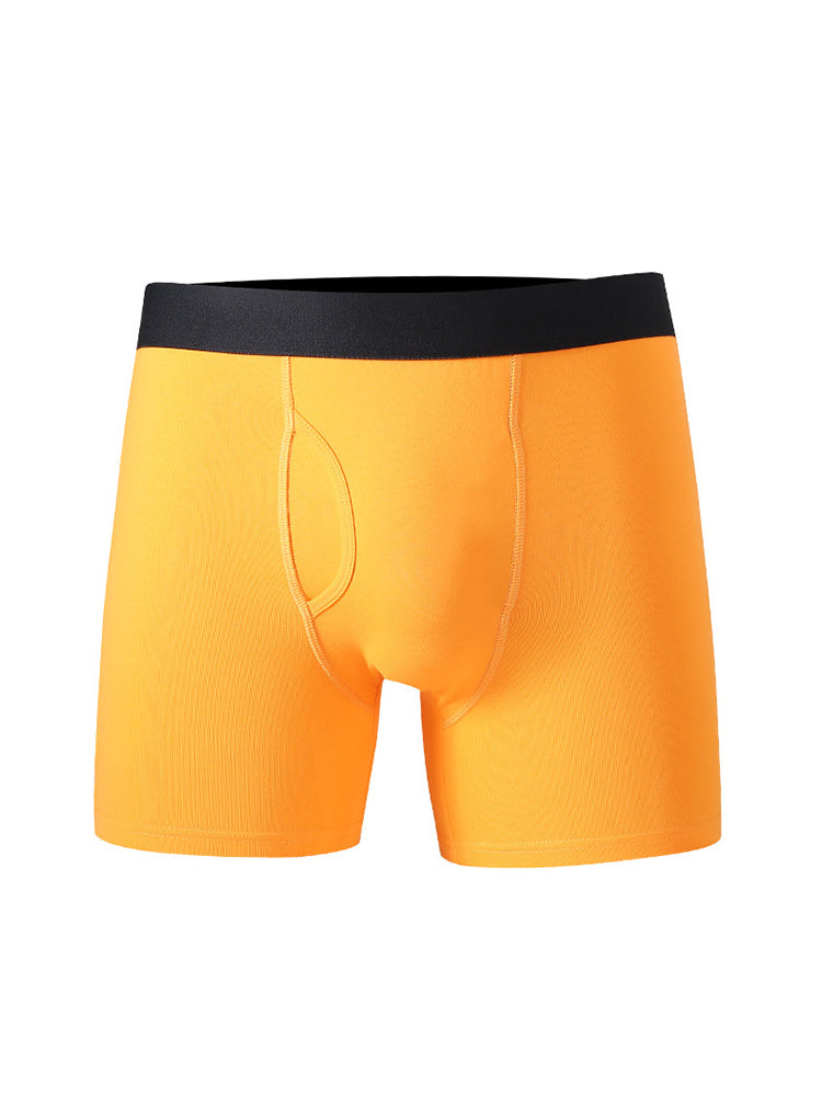 Men's Cotton Long-Length Anti-Chafing Boxers Briefs & Midway Briefs