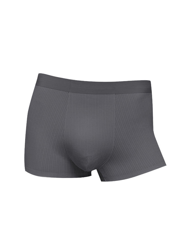 3 Pack Ultra-Comfortable Men's Breathable Trunks with Antibacterial Gusset