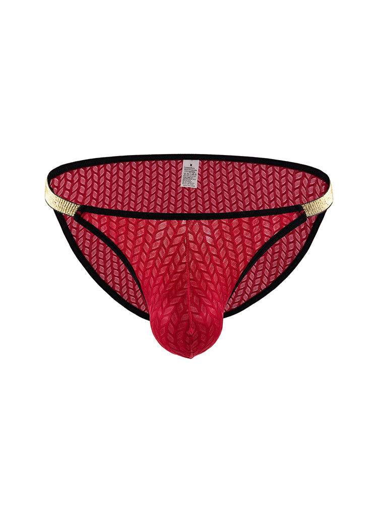 3 Pack Men's Sexy Low-Rise Hip-Lifting Briefs