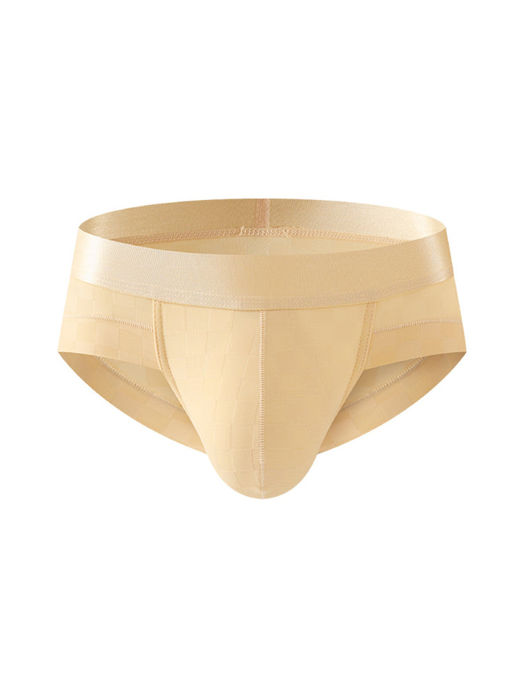 3 Pack Men's Anti-Bacterial Jacquard Briefs