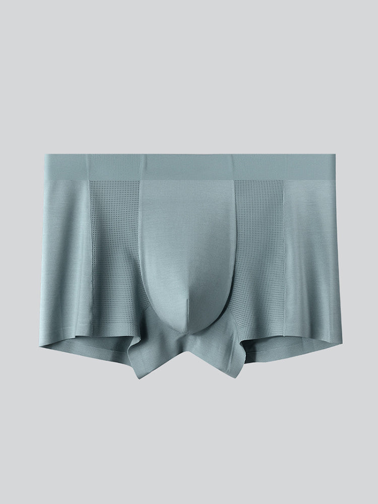 2 Pack Men's Breathable Seamless Modal Trunks