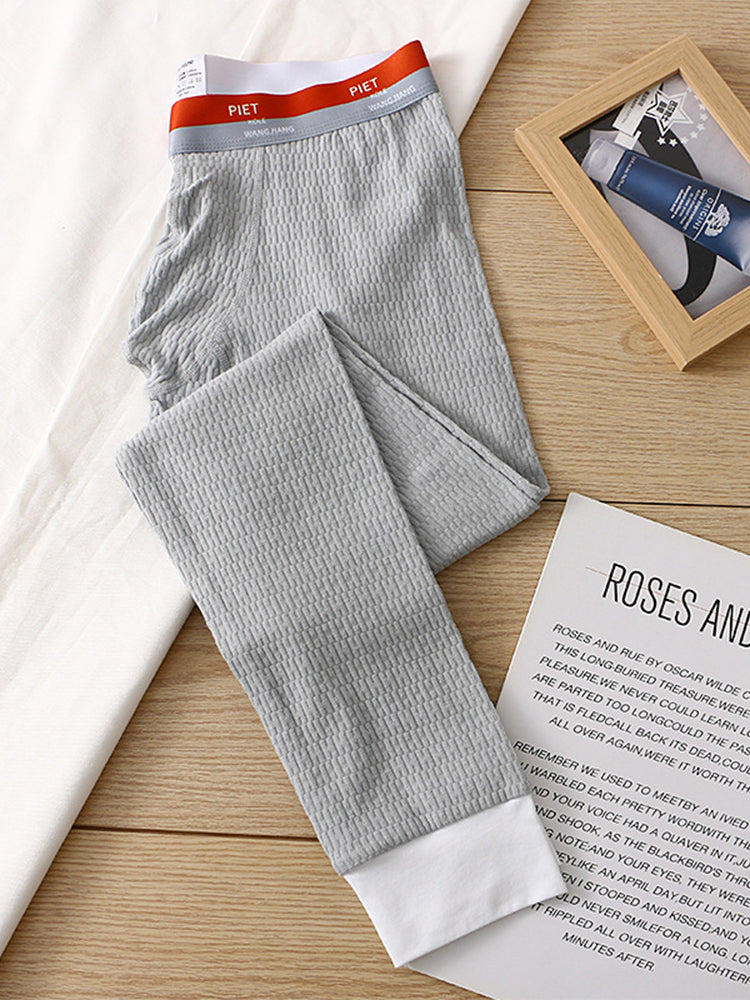 Men's Pure Cotton Breathable Warm Pants