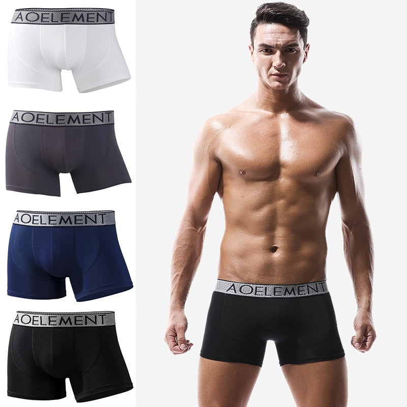 4 Pack Soft Modal Support Pouch Men's Underwear