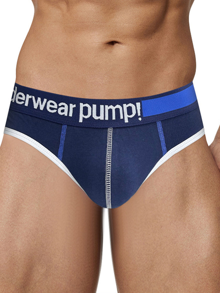 2 Pack Men's Middle-Rise Cotton Sexy Briefs