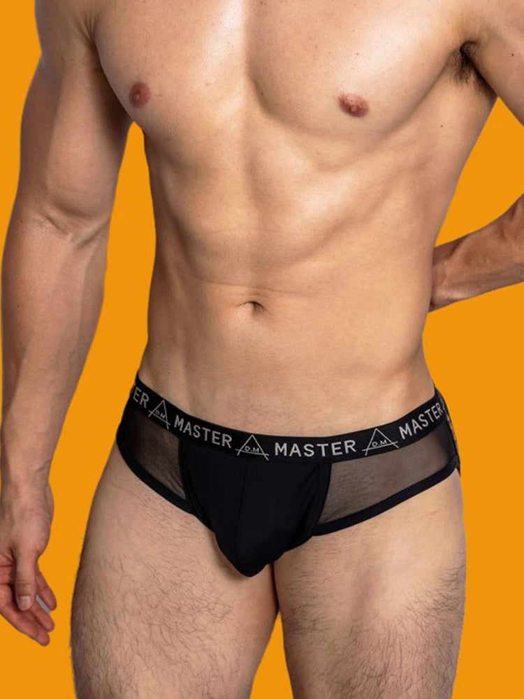 2 Pack Men's Low-Rise Sexy Double Strap Jockstrap