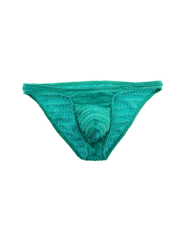 3-pack Men's Low-rise Sexy Mesh Lace Briefs