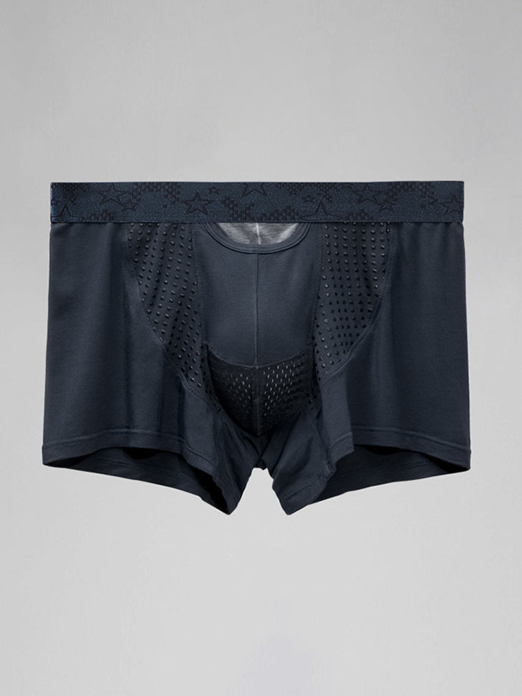 2 Pack Men's Bullet Separation Large Pouch Trunks