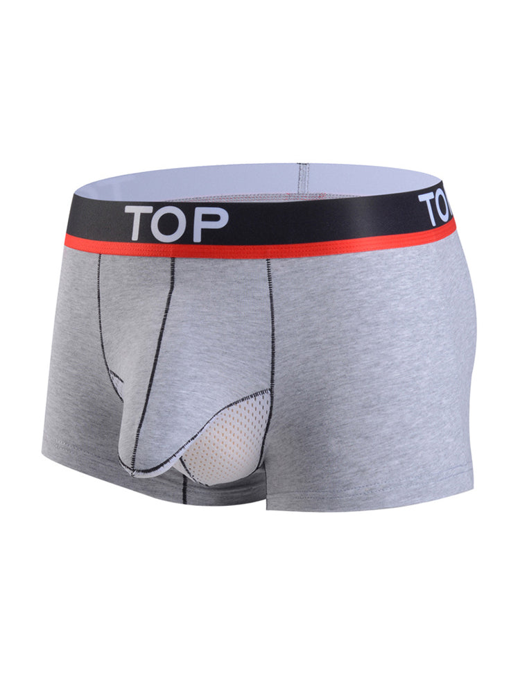 4 Pack Men's Cotton Gun Egg Separation Elephant Nose Trunks