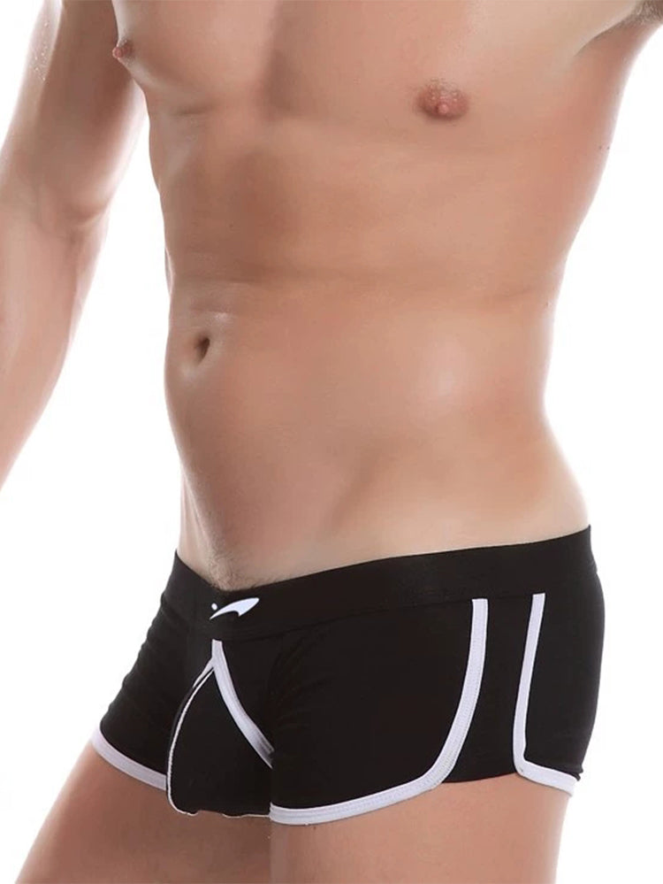 3 Pack Men's Modal U-convex Large Pouch Arrow Pants Breathable Boxer Briefs