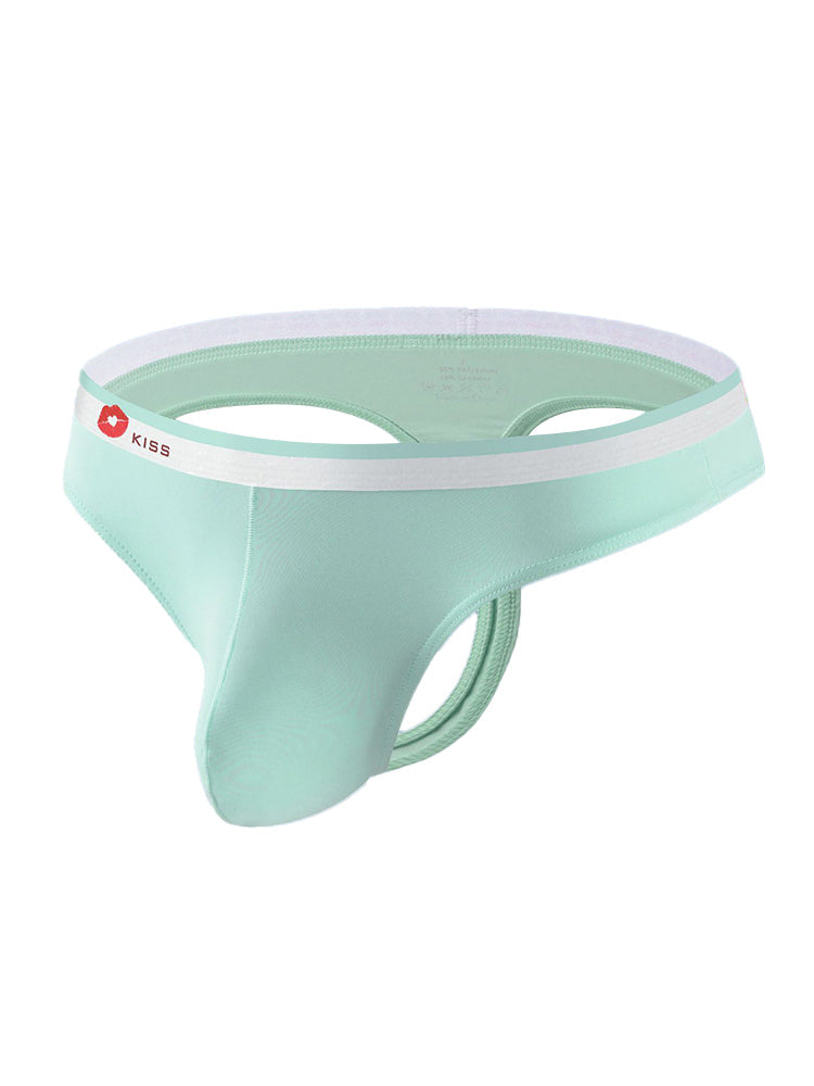 3 Pack Men's U-Pouch Ice Silk Sexy Thong