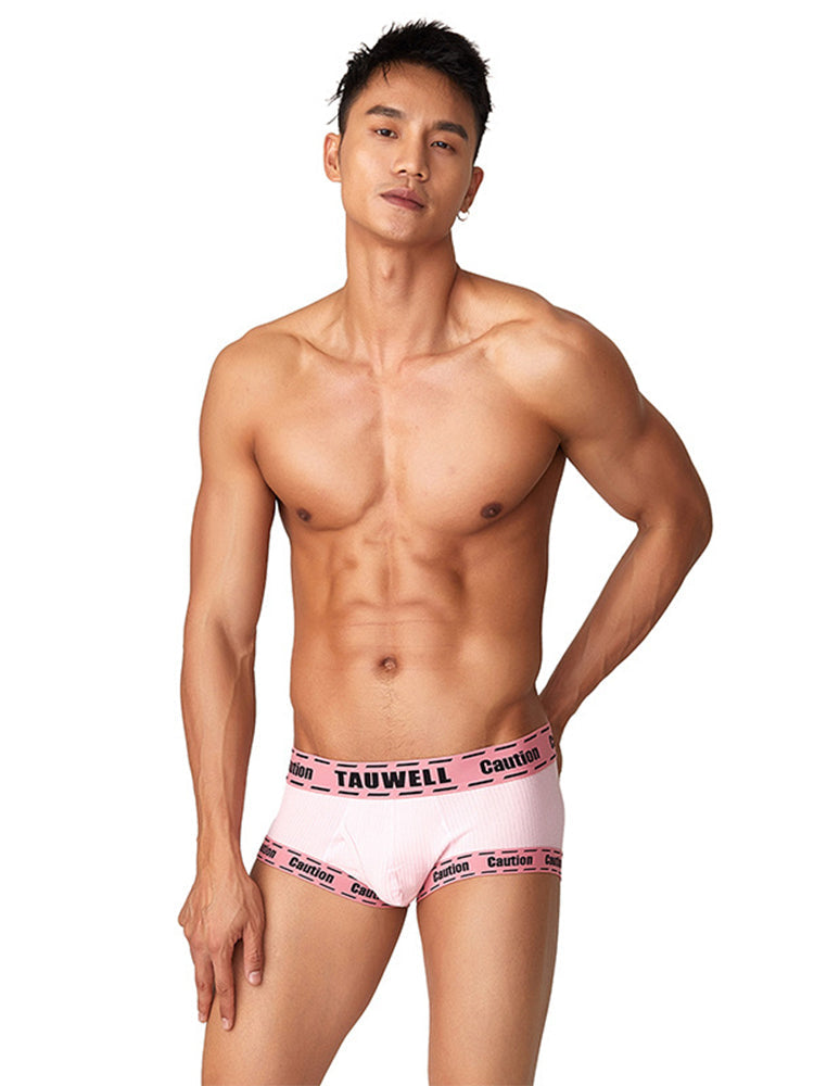 2 Pack Men's Supportive Pouch Low-Rise Trunks