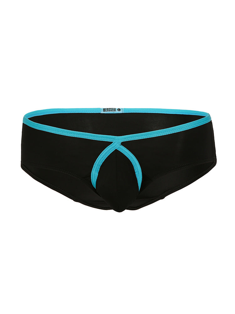 3 Pack Men's Trendy Breathable Sexy Nylon Trunks