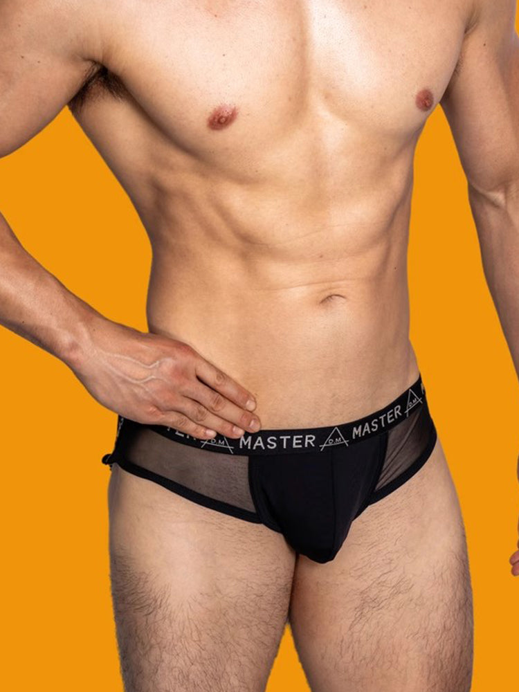 2 Pack Men's Low-Rise Sexy Double Strap Jockstrap