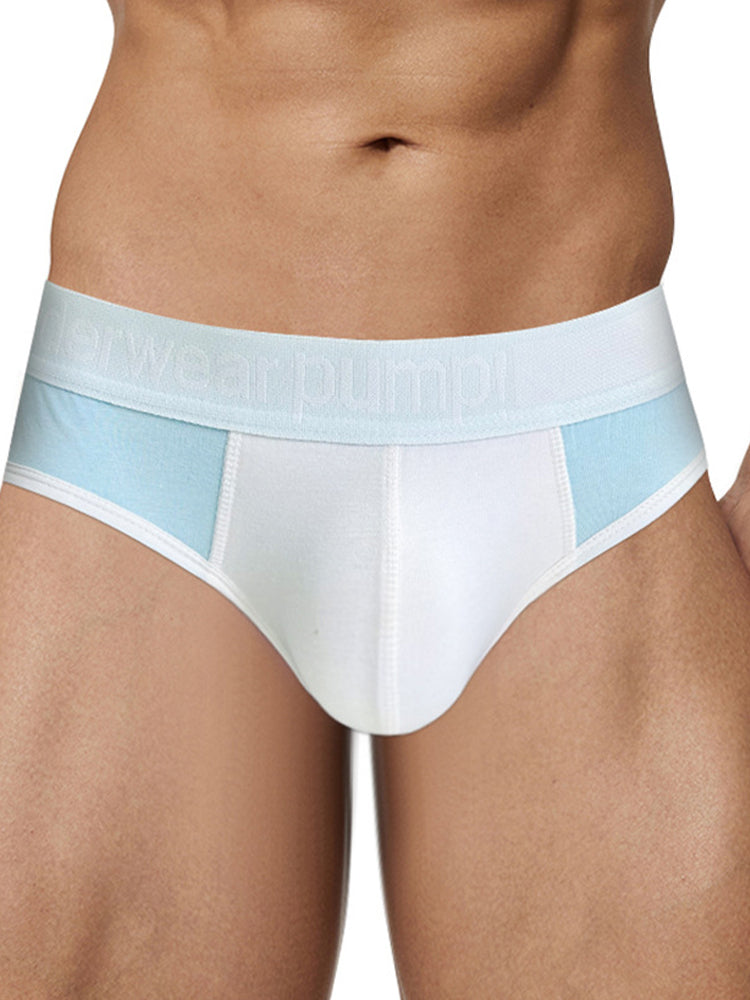 2 Pack Men's Middle-Rise Cotton Sexy Briefs