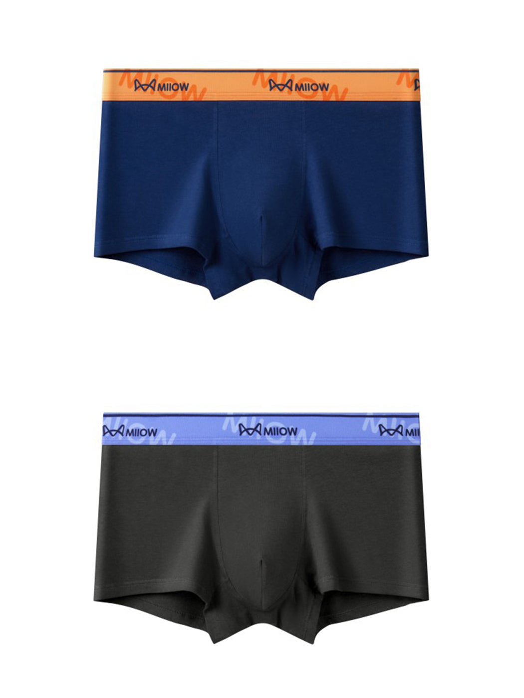 Men's U Convex Pouch Breathable Cotton Trunks