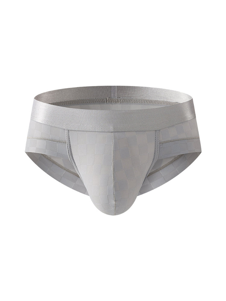 3 Pack Men's Anti-Bacterial Jacquard Briefs