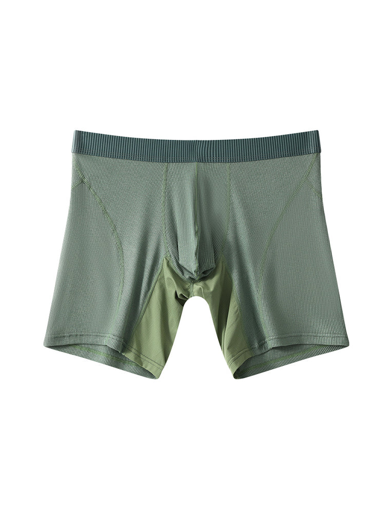 2 Pack Men's Casual Ice Silk Midway Briefs