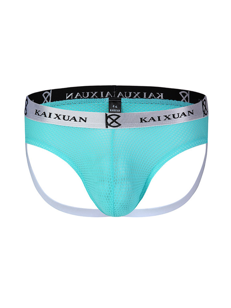 3 Pack Men's Soft Elastic Comfortable Breathable Low Waist Sexy Thong