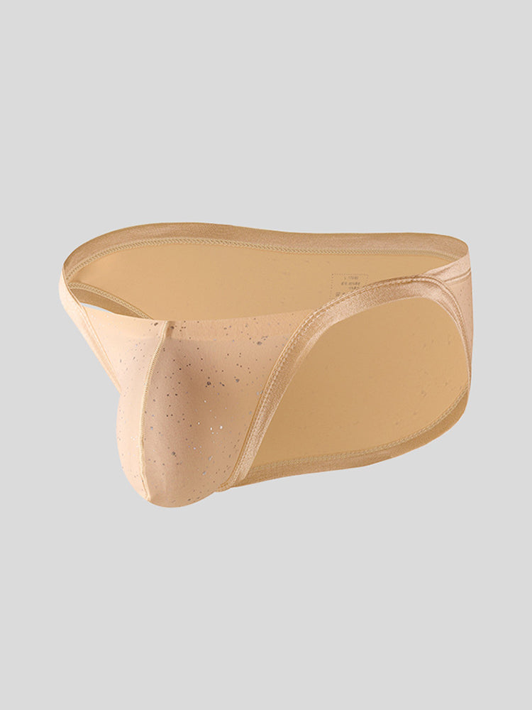 3-pack Men's Sexy Breathable U-convex Big Pouch Bikini