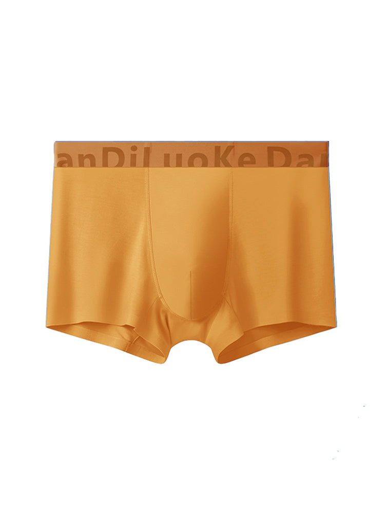 3 Pack Men's Antibacterial Seamless Boxer Briefs