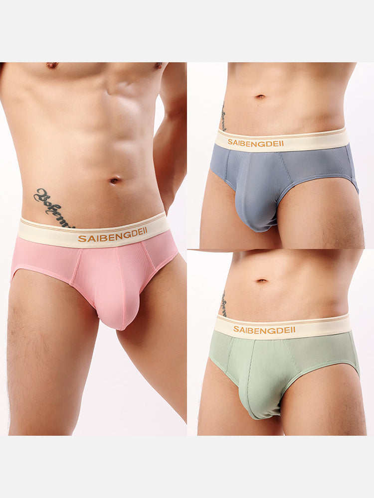 Men's Threaded Fabric U-Raised Low Rise Trunks