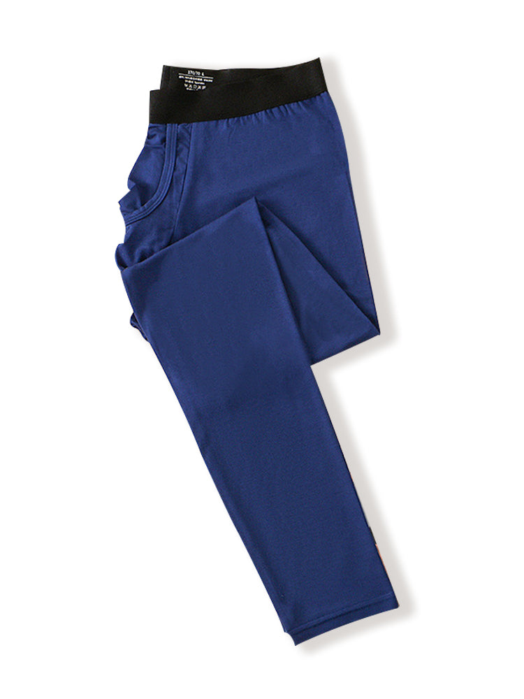 Men's Split-opening Pouch Thermal Pants