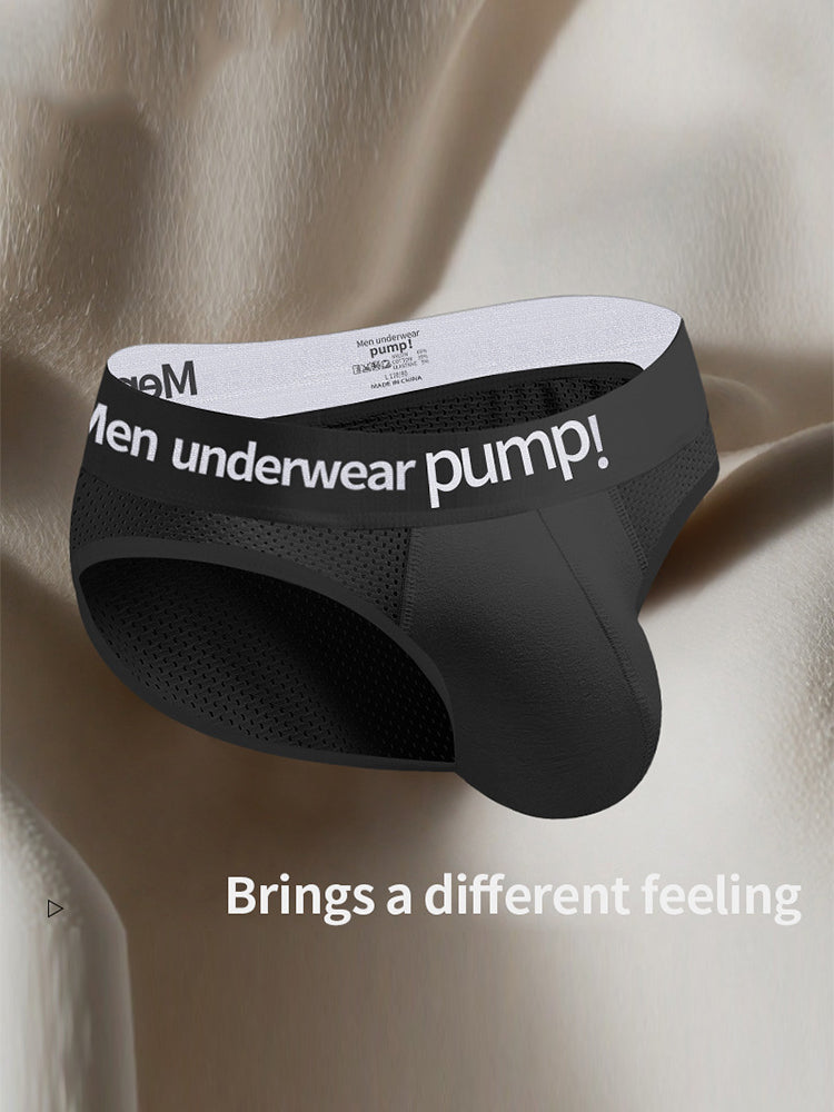 2-pack Men's Sports Mesh Breathable Briefs