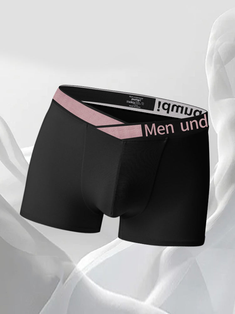 2 Pack Men's Modal Breathable U-Pouch Trunks